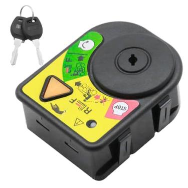 Imagem de DUZFOREI 725-04227 925-06119c Módulo de interruptor de ignição com chaves, substituição para MTD 725-06119 925-04227 725-13425, substituição para Troy bilt TB2246 TB30R TB42 TB46 TB30B