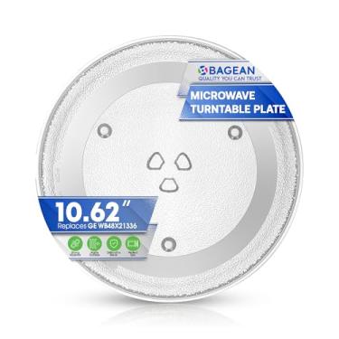 Imagem de Bandeja de vidro Bagean GE WB48X21336 para micro-ondas 26 cm