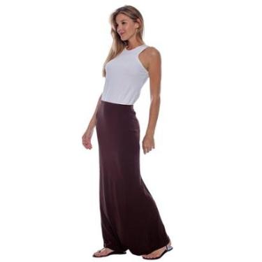 Imagem de Saia Amazonia Vital Longa Malha Sereia Feminino-Feminino