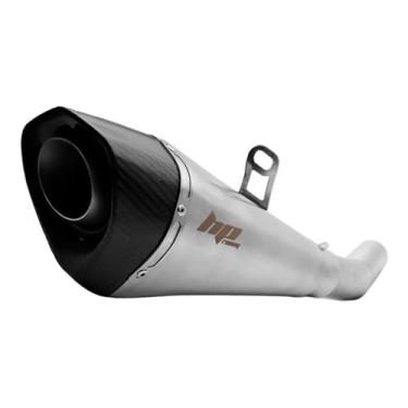 Imagem de Ponteira Esportiva Escapamento Esportivo Compátivel Com Kawasaki Zx6 Zx-6 - Material Em Inox - HP Racing HP6