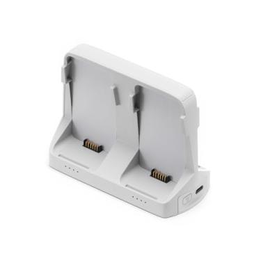 Imagem de Hub de carregamento rápido de bateria dupla portátil original para DJI Flip, carregamento rápido PD 3.0, estojo de armazenamento portátil para baterias inteligentes