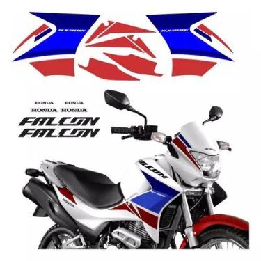 Imagem de Adesivo Carenagem Honda Nx400 Falcon Special Edition 2015 - Resitank