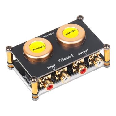 Imagem de WisWinDa Pré-Amplificador Passivo Pro Rca 1:2 Transformador Step-Up Design Hot-Swap Transformadores De Isolamento De Áudio Duplo Integrados (Wdamp-Prorca-011A)