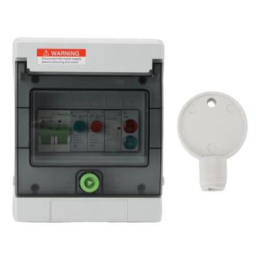 Imagem de Caixa de Distribuição à Prova de água, Caixa de Disjuntor de 400V Com ABS, PCV, PA66 IP65 para Indicação Elétrica de Telecomunicações, Adequada para Tornas de CNC, Oficinas de
