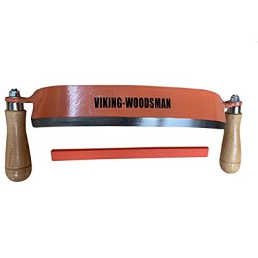 Imagem de Barbear Viking Woodsman LT035 12,7 cm curvo para toras + madeira verde