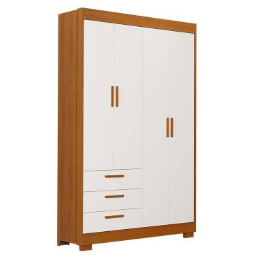 Imagem de Guarda Roupa Infantil Zaki 4 Portas e 3 Gavetas - Reller Móveis