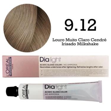 Imagem de Tonalizante Dia Light 9.12 Louro Muito Claro Cendré Irisado Milkshake 