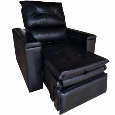 Imagem de Poltrona do Papai Retrátil Reclinável Tecido Sintético Conforto Larbel