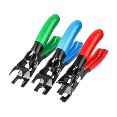 Imagem de Mqetly Alicate separador de mangueira automotiva 3x, alicate removedor de fios resistente para garagem de carro e água