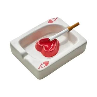 Imagem de Cinzeiro De Cartas Criativo Estilo Moderno, Decoração De Casa, Acessór