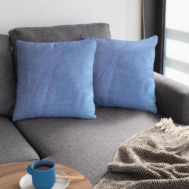 Imagem de Kit 2 Capas De Almofadas Moderna 43x43 Com Zíper Aconchegante - Tokyo 