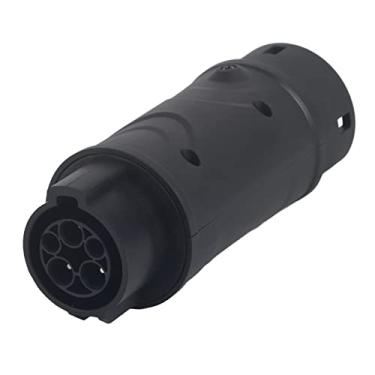 Imagem de Adaptador de Carregamento de EV, Veículos Elétricos Universal 240V Adaptador Cobrança Tipo 1 para Tipo 2 IP54 Carregador Carro Estação Carregamento Público