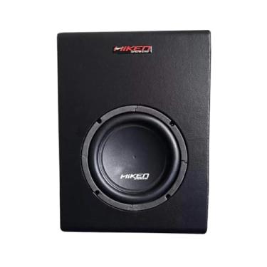 Imagem de Caixa de Som Amplificada Automotiva Slim Sub 8" Polegadas 200W PMPO Hiken - 2HK001992