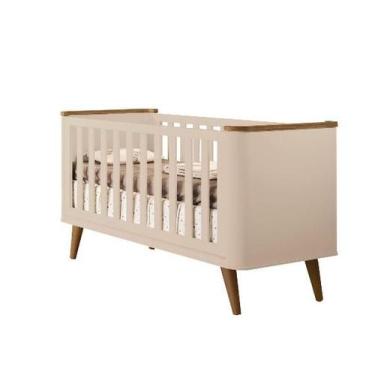 Imagem de Berço Confort 2 em 1 - Puppi Móbile - Puppi Mobile, rosa chá