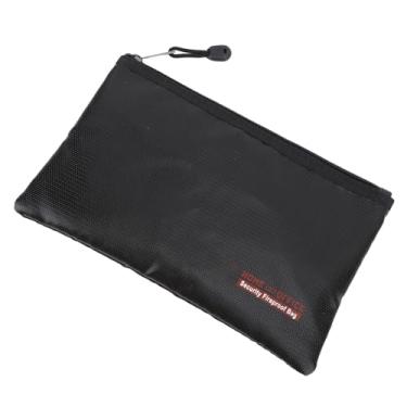 Imagem de Acouto Bolsa de Documentos à Prova de Fogo Portátil 800 ℃ Armazenamento de Zíper de Calor para Objetos de Valor