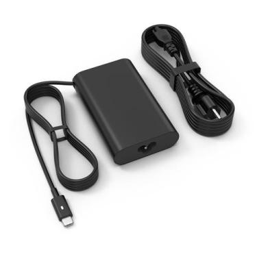 Imagem de Carregador de laptop USB C 65W 45W para Dell XPS 12 13 Latitude - Fanc