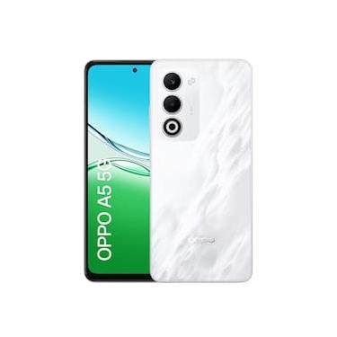 Imagem de Smartphone OPPO A5 5G Tela 6.67" 256GB 8GB RAM Câmera 50MP Branco