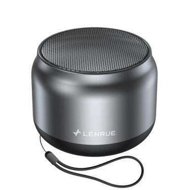 Imagem de Alto-falante Bluetooth LENRUE K3 5W Clear Sound 15H Reprodução cinza
