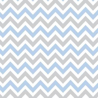 Imagem de Papel de Parede Adesivo Chevron Azul e Cinza - 022 - Multimpressão