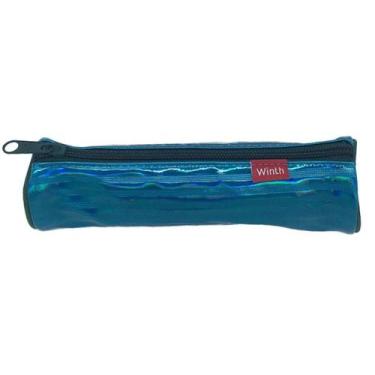 Imagem de Estojo escolar simples neon WPE00564 Winth, Azul