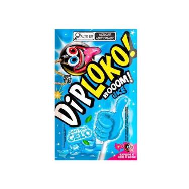 Imagem de Pirulito Joinha com Pó Explosivo Gelo Frescor e Sabor  - Danilla foods