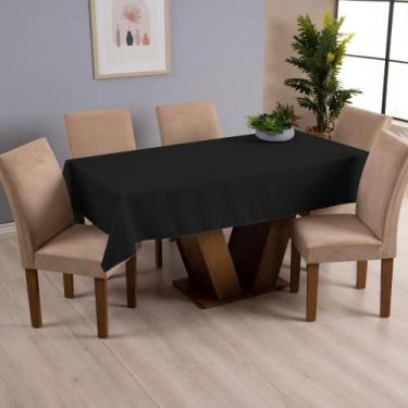 Imagem de Toalha de Mesa Basic 8 Lugares 2,50x1,40 1 Peça Tecido Oxford Liso - P