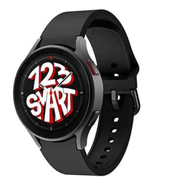 Imagem de Pulseira de Silicone Exclusiva para Galaxy Watch 4 Watch 5 Watch 6 Watch 7 40mm 42mm 43mm 44mm 45mm 46mm 47mm R930 R940 R950 R960 R900 R910 R920 R905 R915 R925 R860 R870 R880 R890 SM-SM-L300 L310 l315 L305 - Preto