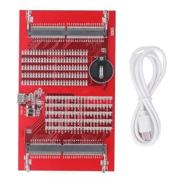 Imagem de aqxreight Cartão de Testador de Memória RAM DDR4 DDR5 2 Em 1 Analisador de Diagnóstico de Slot para Laptop Com Luz de Luz LED