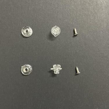 Imagem de Universal 2 pares de pinos de viseira de capacete de 4 mm, pinos de inserção antiembaçamento para AGV, SHOEI, GXT, ARAI, Bell, SEDICI, LS2, HJC, ETC (PIN 1)