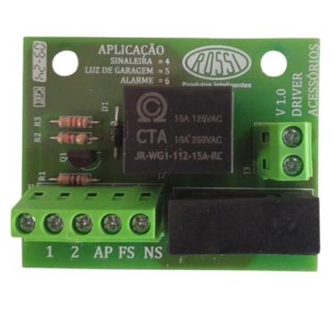 Imagem de Módulo Placa Central Driver Acionador Rossi Para Sinaleira Alarme
