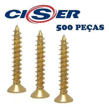 Imagem de 2X Parafuso 5,0X30 5X30 Ciser 500 Pçs Chipboard Philips Made