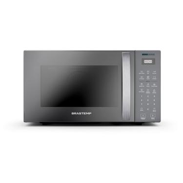 Imagem de Micro-Ondas Brastemp com Tecnologia Air Fryer Inox 29 Litros - BMC29AR - Inox