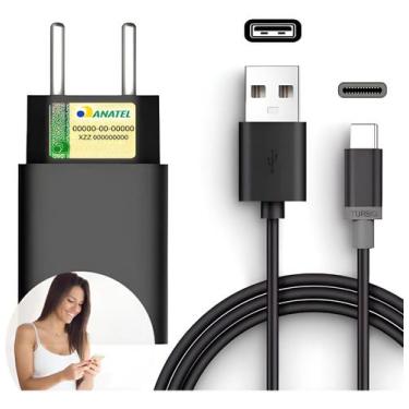 Imagem de Carregador Turbo Para Moto G23 G24 G34 G53 G60 G54 G73 G84 - Motorola