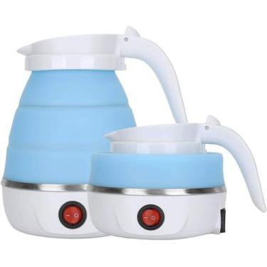 Imagem de Jarra Chaleira Elétrica Viagem 220v Mini De Silicone Dobrável Portátil