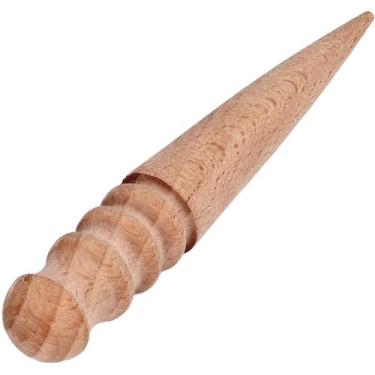 Imagem de Brunidor Ferramenta Madeira Couro Alisador Bordas 4 Vincos. - Evolvere