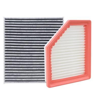 Imagem de Kit de filtro de ar do motor 16546-6LA0A e kit de filtro de ar de cabine 27277-6CA0A compatível com Nissan Sentra 2.0L DOHC 2020-2025, substitui PA99575 27277-6CA1A