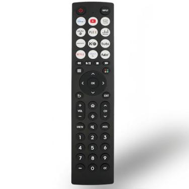 Imagem de Controle remoto de substituição ERF2B36H IR para Smart TV HISENSE EN2D36H 32A45GV 32A35HUV 40A45GV 40A35HUV 43A6GV 43A45GV 43A35HUV 50A6GV 55A6GV 65A6GV EN2B36GV 6H ERF2 D36H ERF2M36H ERF2I36H