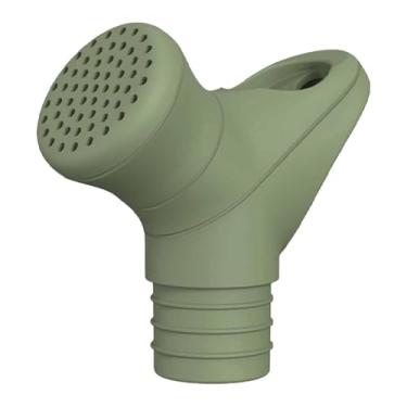 Imagem de harayaa Tampa de garrafa, aspersor, chuveiro, acessório para garrafas de bebidas, bico de rega, regador faça você mesmo para caminhadas, gramado, mudas, Verde