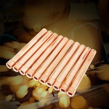 Imagem de Pinças de Tocha de Soldagem Tig Welding WP-17/18/26 10Pcs 10N24 2.4mm