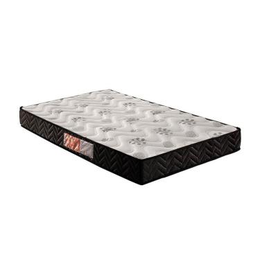 Imagem de Colchão Solteiro Espuma D45 Pasquale Black (88x188x25) - Paropas