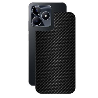 Imagem de Película Para Realme C53 - Traseira De Fibra De Carbono Preta - Gshield