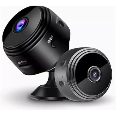 Imagem de Mini Câmera A9 WiFi Full HD 1080P Segurança Espiã 150° Visão Noturna Monitoramento Celular