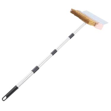 Imagem de Ｂｅｓｇａ Escova de Limpeza Profissional para Forno de Pizza com Fio de Cobre, Escova para Grelha de Restaurante E Haste de aço Inoxidável, 1,6 m