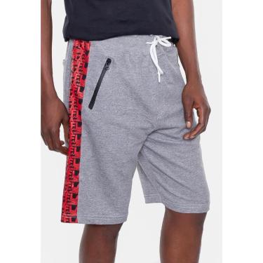 Imagem de Bermuda Starter Moletom Collab Flamengo Oficial Masculino-Masculino