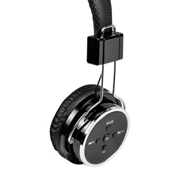 Imagem de Fone de Ouvido Headset Bluetooth 5.0 Over-Ear com Microfone Embutido, Conexão Sem Fio