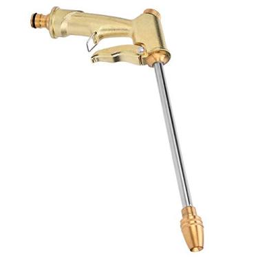 Imagem de Generic Pistola de água de Galvanoplastia de Alta Pressão para Lavagem de Carros Resistente e Durável para Limpeza Doméstica Bocal Giratório de 360 ​​graus para Lavagem de Carros, Regar Flores e