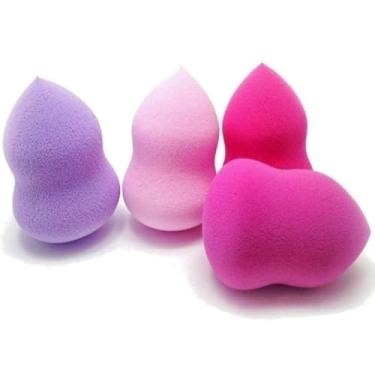 Imagem de PincéIs Para Base Escova De Maquiagem Esponja De Maquiagem Esponja De Maquiagem Facial PráTico E Esteticamente AgradáVel FáCil De Usar PráTico De Transportar(60,cabaça)