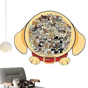 Imagem de Quebra-cabeças de animais - jogo de tabuleiro combinando | Quebra-cabeças coloridos combinando para crianças, para adultos, jovens, amigos idosos, pré-escolar, mesa, decoração de casa, jardim de