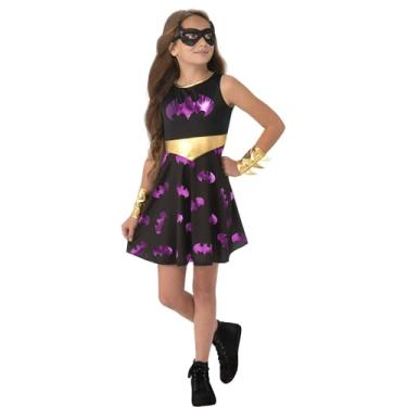 Imagem de Rubies DC Batgirl fantasia de Halloween vestido de super-herói cosplay, Multicor, M