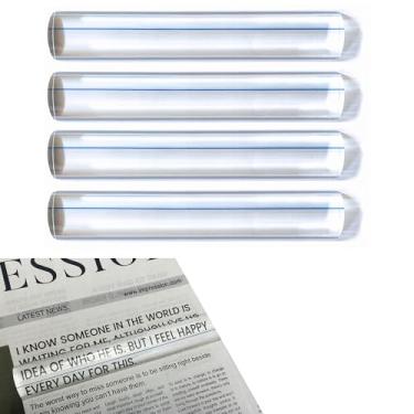 Imagem de Viyohoh 4 Pack Mahjong Line Magnifying Finder,Line Reader for NMJL Card with Guiding Line for Mahjong Players,Mahjong Essential Accessories